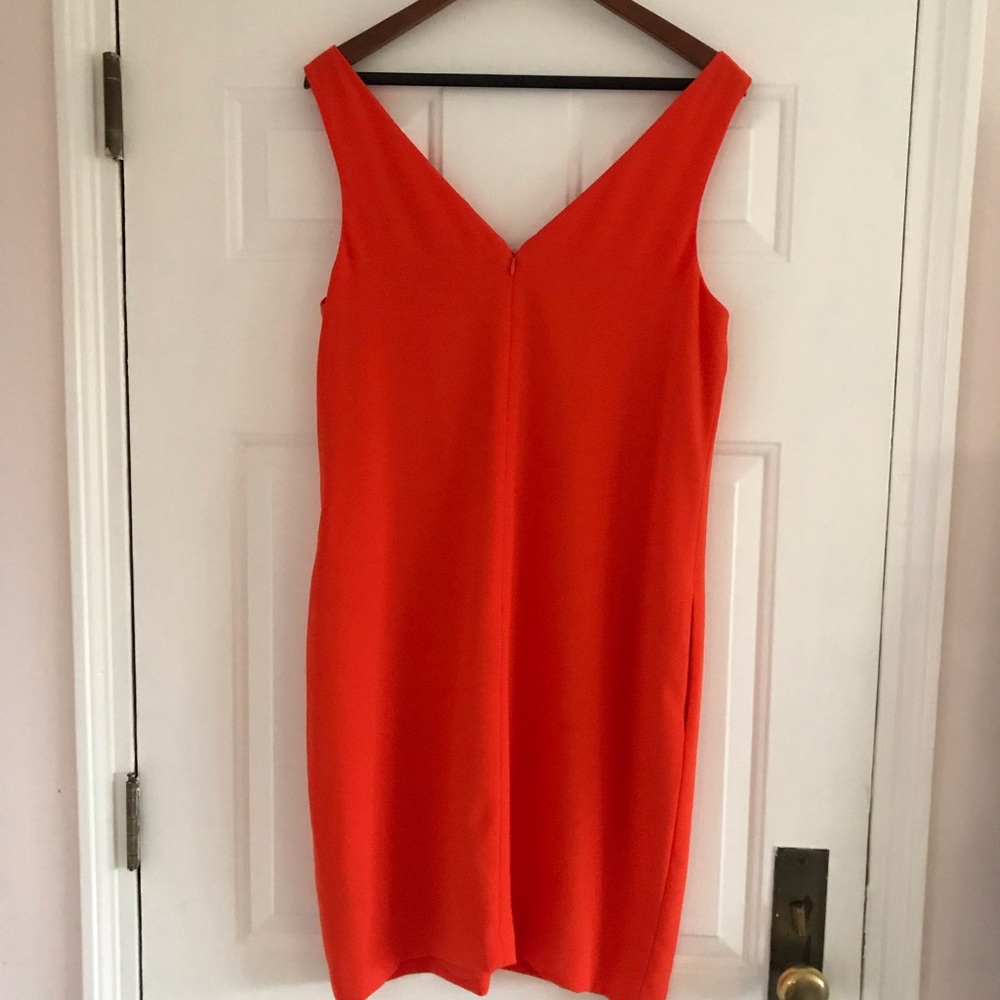 Ralph Lauren Orange Shift Dress - Picture 3 of 5